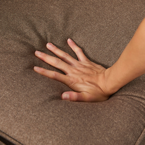 8113 3P seater brown sofa