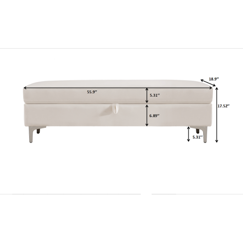 Ivory Leisure stool