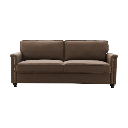 8113 3P seater brown sofa