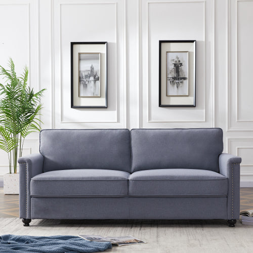 8113 2+3 Living room brown/grey sofa