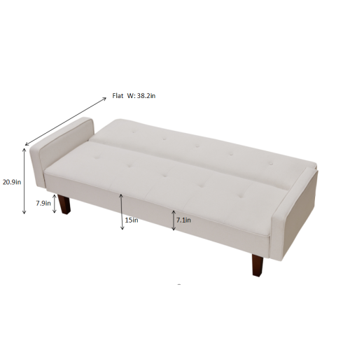 8170 Beige Sofa Bed