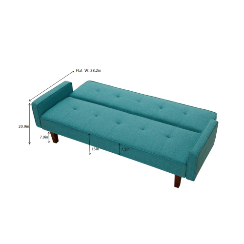 8170 Green Sofa Bed