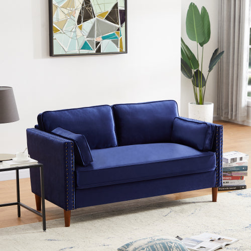 8120 2P Loveseat blue