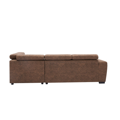 9182 BN Corner broaching sofa + storage