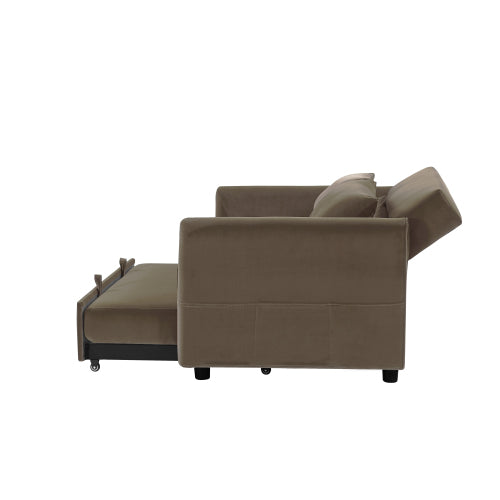 2033 Light Brown Leisure Love Sofa