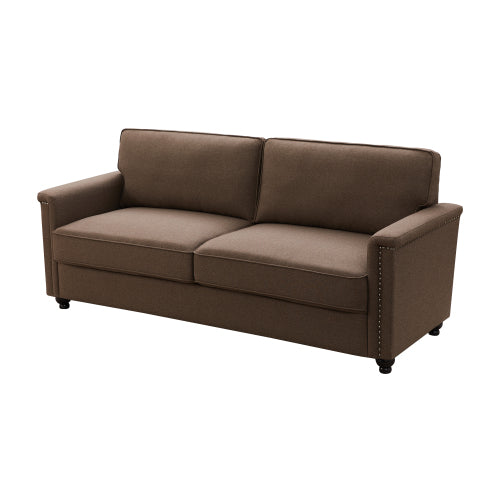 8113 2+3 Living room brown/grey sofa