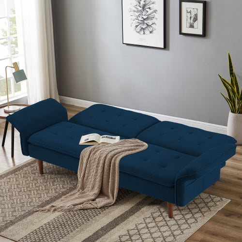 2045 Blue multifunctional sofa bed