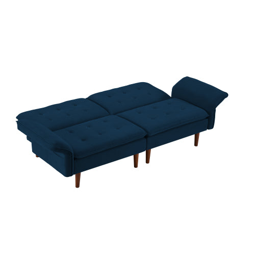 2045 Blue multifunctional sofa bed