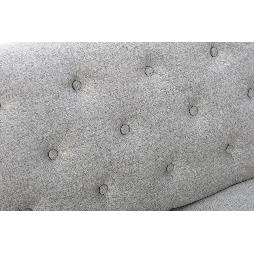 2047 Grey linen sofa