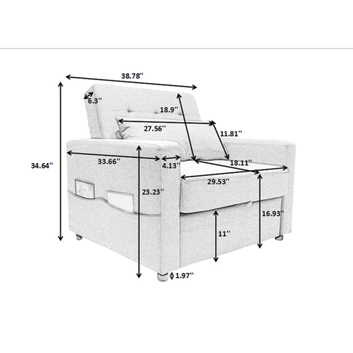 2044 Black leather Broaching machine