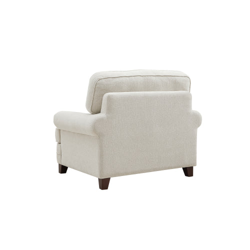 One seat sofa - beige chenille