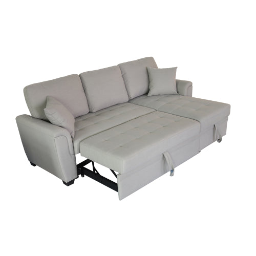 2049 Dark gray Storage Sofa Bed