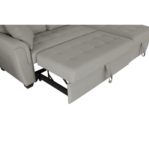 2049 Dark gray Storage Sofa Bed