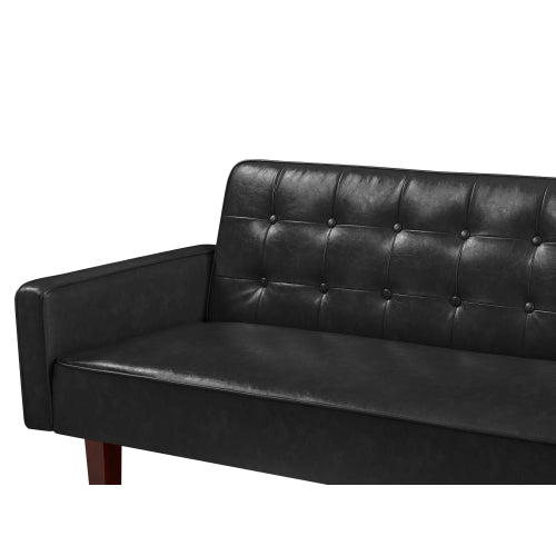 JH6003 Sofa & Sofa Bed-Black PU