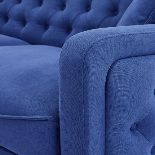 2047 three-seat sofa - blue