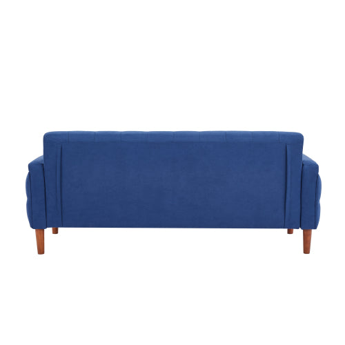 2047 three-seat sofa - blue