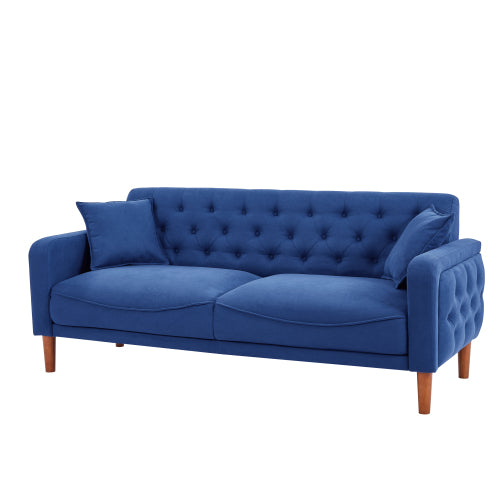 2047 three-seat sofa - blue